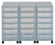 Flexeo® Container System 3 Reihen 18 kleine Boxen 1