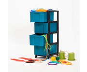 Betzold Rollcontainer 4 grosse Boxen aus biobasiertem treeNside Material 2