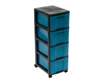 Betzold Rollcontainer 4 grosse Boxen aus biobasiertem treeNside Material