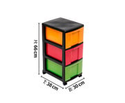 Betzold Rollcontainer 3 grosse Boxen aus biobasiertem treeNside Material 4