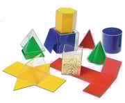 Geometrische Körper und Netze 16 teilig 1