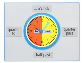 Betzold Lernuhr Englisch „What's the time?“