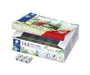 STAEDTLER Noris® colour Buntstifte Klassenpackung inkl Spitzer 144 Stück 1