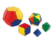 POLYDRON Bausatz platonische Körper 50 teilig 1