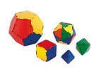 POLYDRON Bausatz platonische Körper 50 teilig