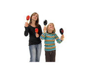 Betzold Holz Maracas mehrfarbig 2