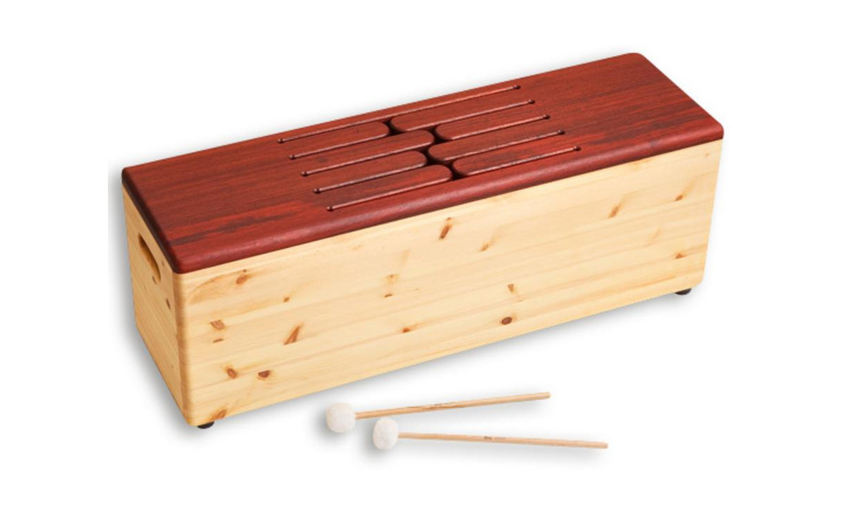 Liegeschlitztrommel Tenor, 8 Töne