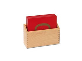 Betzold Fühl- und Tastplatten „Ziffern“ in Holzbox