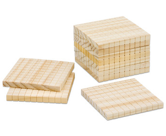 Betzold Zehnersystemteile aus Holz