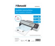 Betzold Laminierfolien DIN A4 100 Stück glänzend oder matt 6