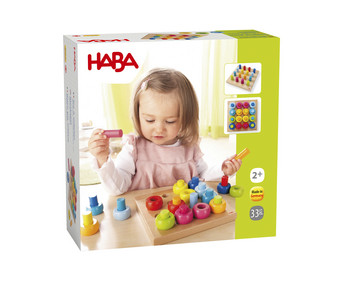 HABA Steckspiel Farbkringel 33 teilig