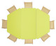 Betzold Rechteck Tisch T x B 60 x 120 cm Höhe 40 cm 4
