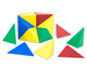 Betzold Magnetwürfel aus 24 farbigen Tetraedern 4