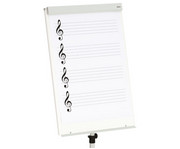 Betzold Flipchart Block mit Notenlinien und Violinschlüssel 3