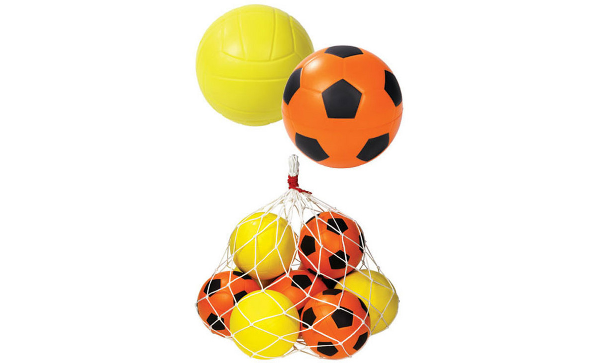 Simba Outdoor Softbälle Set – 3 Schaumstoff-Bälle Für Drinnen Und Draußen, Besonders Weich, Leicht Und Griffig, Ballspielzeug Für Kinder Zur Förderung Der Motorik, 8 Cm, Ab 3 Jahren