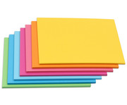 Tonpapier 130 g/m² 50 x 70 cm 70 Bogen 7 Farben 1