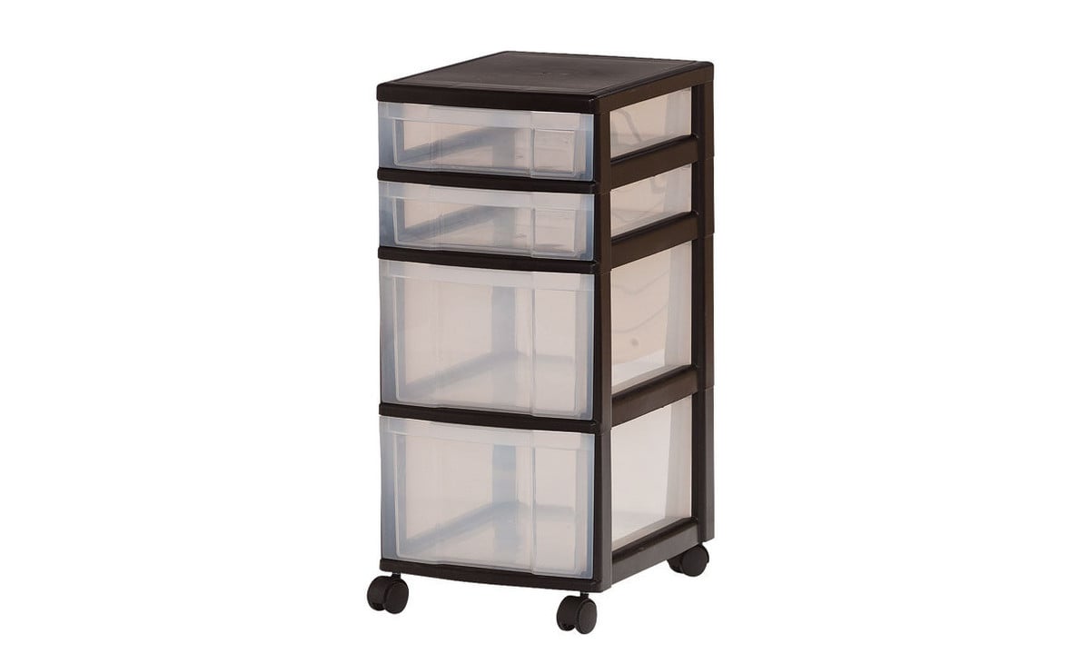 Betzold Rollcontainer, 2 kleine und 2 grosse Boxen