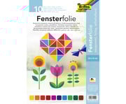 Fensterfolie 10 Bögen 10 Farben 1