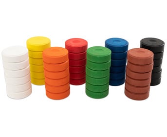 Tempera Pucks Ø 55 mm 6 Stück