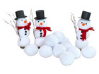 Deko & Bastel Schneeball Set