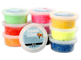 Foam Clay® Modelliermasse, 10 Stück