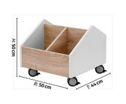 EduCasa Bücherwagen klein 2