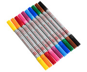 FABER CASTELL Doppelfasermaler im Karton 10 Stück 3