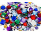 800 Deko-Steine in versch Farben und Formen-2