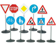 Verkehrszeichen Set 1