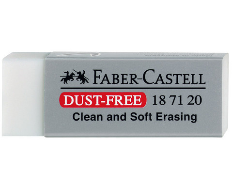 FABER-CASTELL Dust-free Radiergummi 2 Stueck