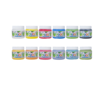 KREUL MUCKI Fingerfarben 6er Set