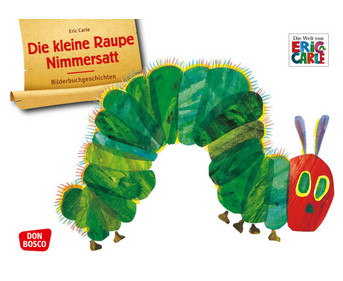 Kamishibai Bildkarten Die kleine Raupe Nimmersatt
