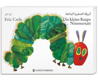 Die kleine Raupe Nimmersatt Arabisch deutsche Ausgabe