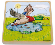 Lagenpuzzle Ente 1