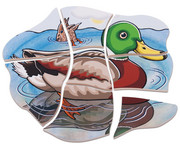 Lagenpuzzle Ente 3