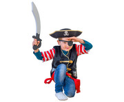 Kinder Kostüm Piratin/Pirat 2