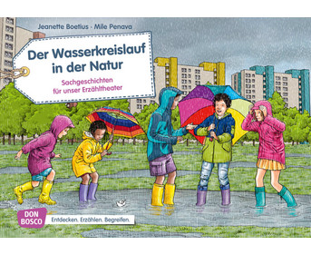 Kamishibai Bildkarten Der Wasserkreislauf in der Natur
