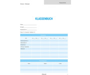 Betzold Klassenbuch Format DIN A4 plus 6