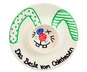 Eierbecher zum Selbstgestalten flach weiss 12 Stück 3