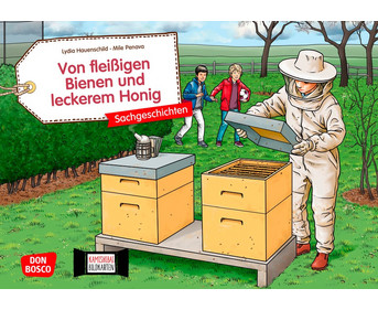 Kamishibai Bildkarten Von fleissigen Bienen und leckerem Honig