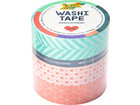 folia Washi Tape 4er Set geometrisch