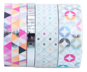 Washi Tape 4er Set Hotfoil 4