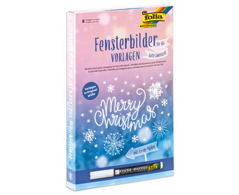 folia Fensterbilder Vorlagen für die kalte Jahreszeit