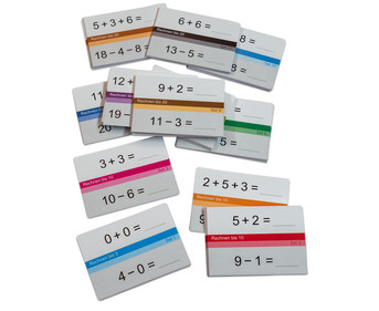Betzold Selbstlernkarten für den Zahlenraum bis 20 100 oder 1000