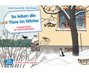 Kamishibai Bildkarten So leben die Tiere im Winter 1