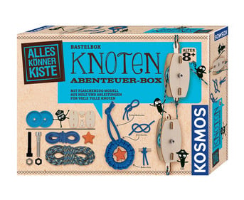 KOSMOS Bastelbox Knoten Abenteuer Box