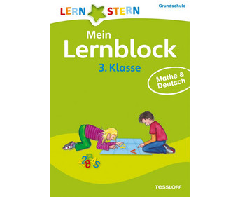 Lernstern Mein Lernblock 3 Klasse Mathe & Deutsch