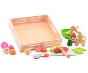 Salat Set aus Holz 29 teilig 3
