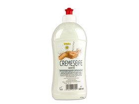 Cremeseife Flasche, weiss, 2 x 500 ml