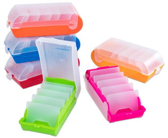 Betzold Karteikästen ohne Kärtchen 6er Set